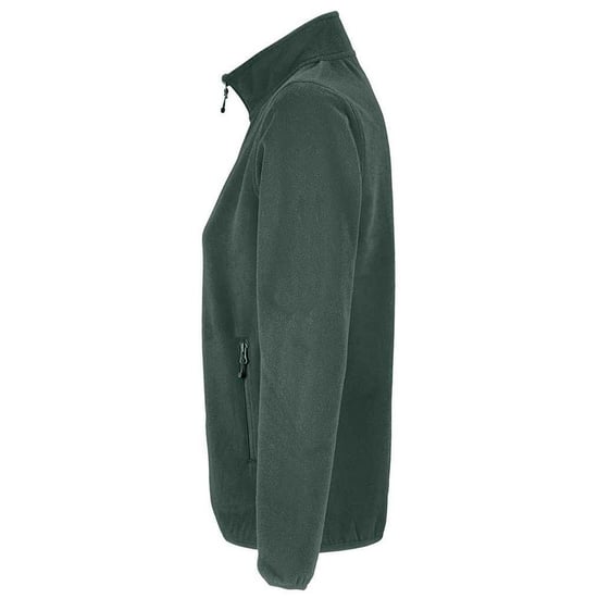 SOLS Womens/Ladies Factor Microfleece Recycled Fleece Jacket (Waldgrün) - Image 2