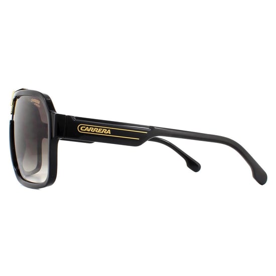Carrera Shield Mens Black Brown Gradient Sunglasses