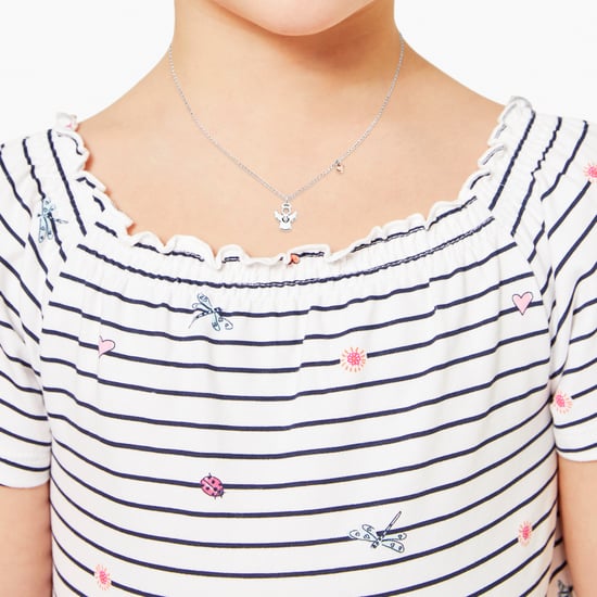 s.Oliver Chaîne avec pendentif pour fille, argent sterling 925, ange - Image 2