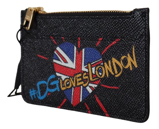 Dolce & Gabbana Elegante Leder-Münzbörse mit Reißverschluss für Damen - Image 4