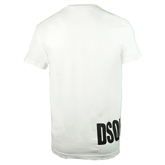 Dsquared2 Large Side Logo White T-Shirt - Image 2