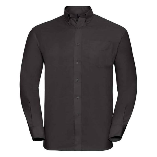 Russell Collection - Formelles Hemd für Herren Langärmlig (Schwarz) - Image 1