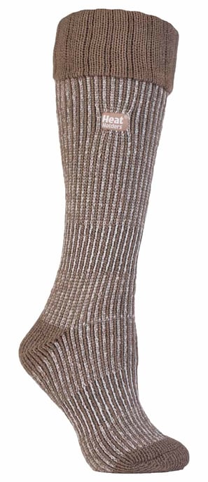 Heat Holders gerippte Damen-Thermostiefelsocken - Image 1