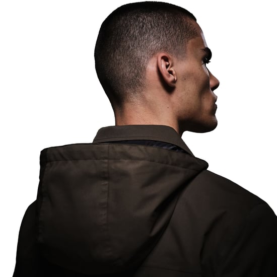 Regatta Mens Christian Lacroix Ramatuelle Waterproof Jacket (Dark Khaki)