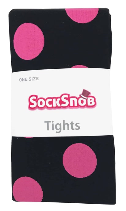 Sock Snob - Farbige 80 Denier blickdichte Damenstrumpfhose - Big Spot - Image 2