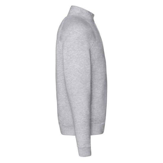 Fruit of the Loom - "Premium" Sweatshirt Reißverschluss für Herren (Grau meliert) - Image 3