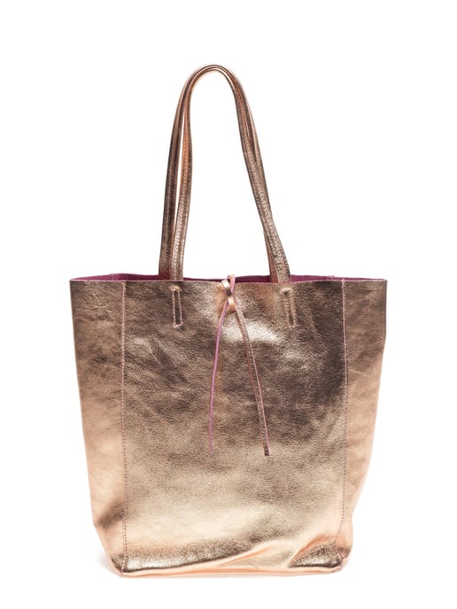Carla Ferreri SS22 CF 8069 Rose Cuir de vachette Sac - Image 1