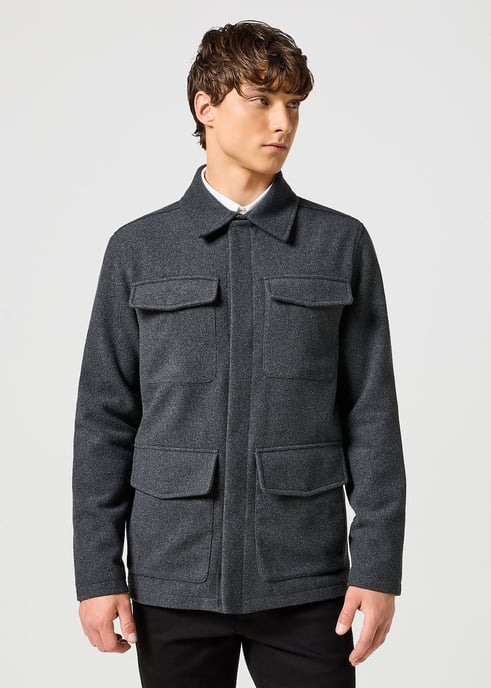 GB - Wrangler - Jacket Charcoal Heather