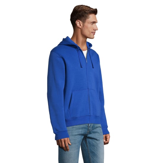 SOLS - "Spike" Hoodie mit durchgehendem Reißverschluss für Herren (Königsblau) - Image 3