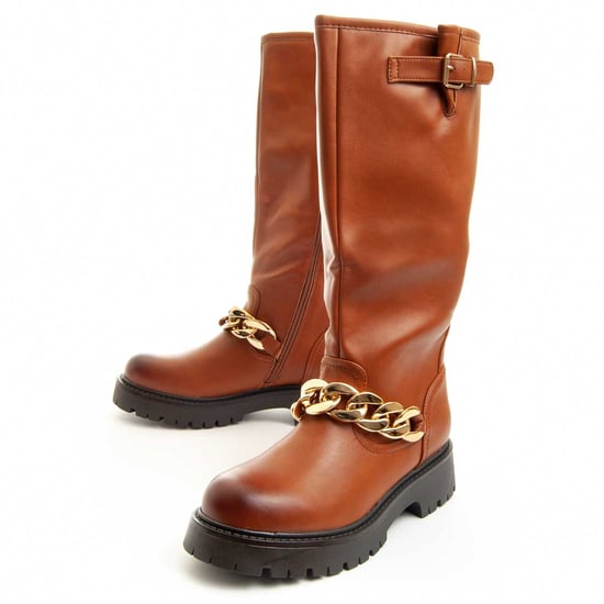 Montevida Hochhackiger Stiefel Botalan8 Braun - Image 4