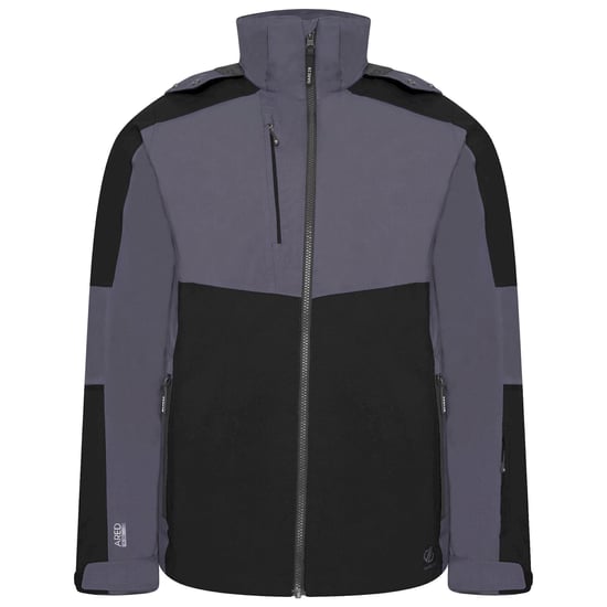 Dare 2B Mens Emulate Wintersport Jacket (Black/Ebony Grey)