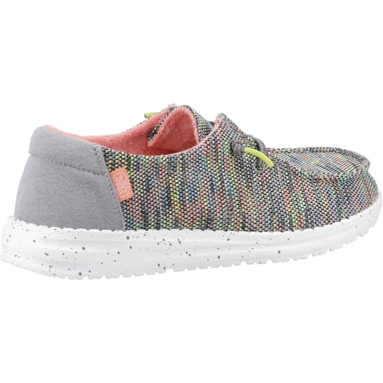 HEYDUDE Wendy Sox Polyester/Baumwolle/Elasthan Damen Pfauenrosa Loafers - Image 2