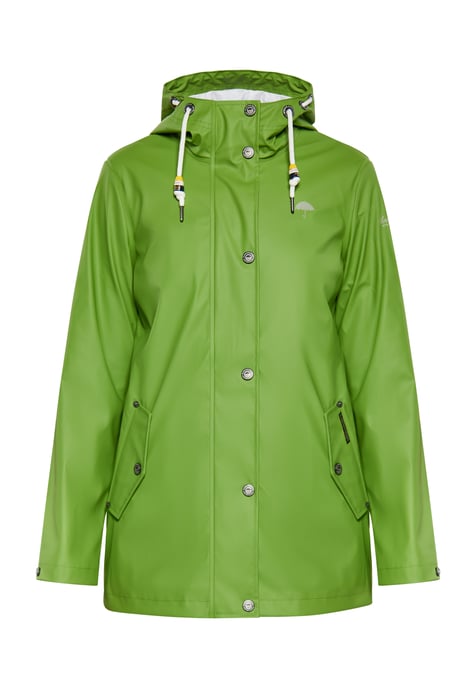 Schmuddelwedda Regenjacke Damen hellgrün - Image 1