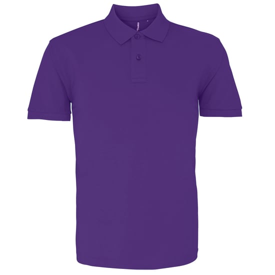 Asquith & Fox Herren-Poloshirt mit kurzen Ärmeln (lila) - Image 1