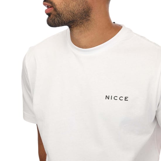 Men's NICCE Chest Logo T-Shirt in White