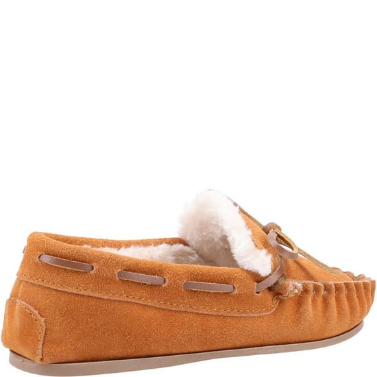 Hush Puppies Kinder/Kinder Addison Wildleder Hausschuhe (Tan) - Image 2