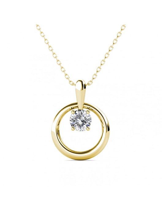 Octavia-Anhänger - Gold und Kristall - Image 1