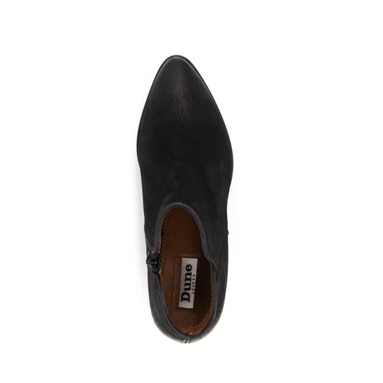 Dune Parlour Nubuk Damenstiefel In Schwarz - Image 4