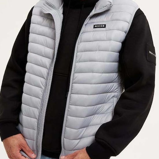Nicce Maidan Herren-Gilet in Steingrau - Image 1