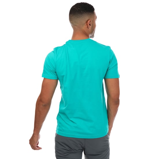 T-shirt Life Graphic Timberland Pour Homme en Sarcelle - Image 2