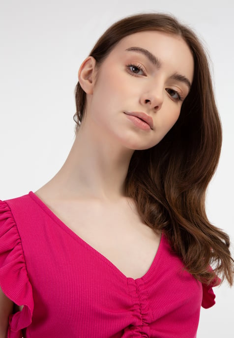 Mymo Spitze Damen Rosa - Image 5