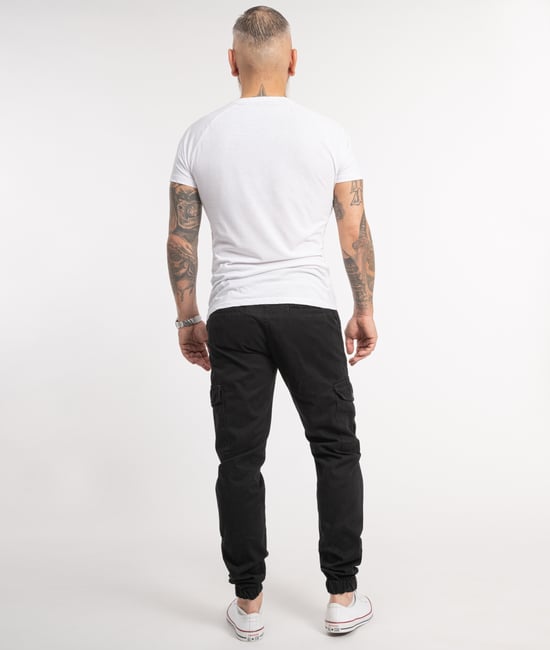 Rock Creek Cargohose Schwarz