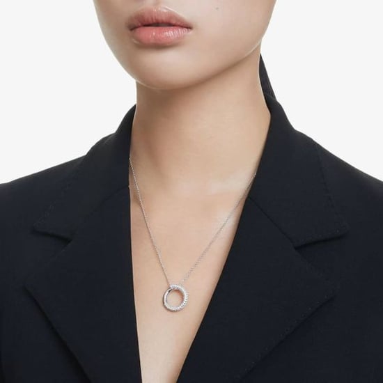Swarovski 'Dextera' Damen-Halskette aus Metall - Silber 5692737 - Image 5