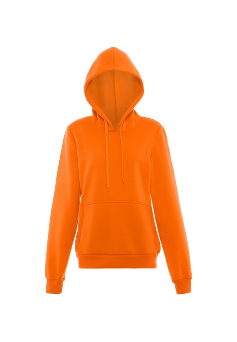 Mymo Kapuzenpullover Damen orange - Image 1