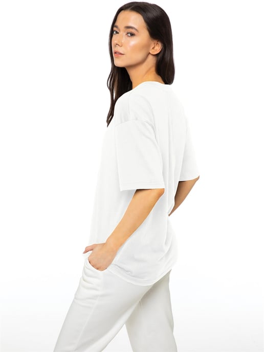 Enzo Ladies Print T-Shirt in Übergröße - Image 2