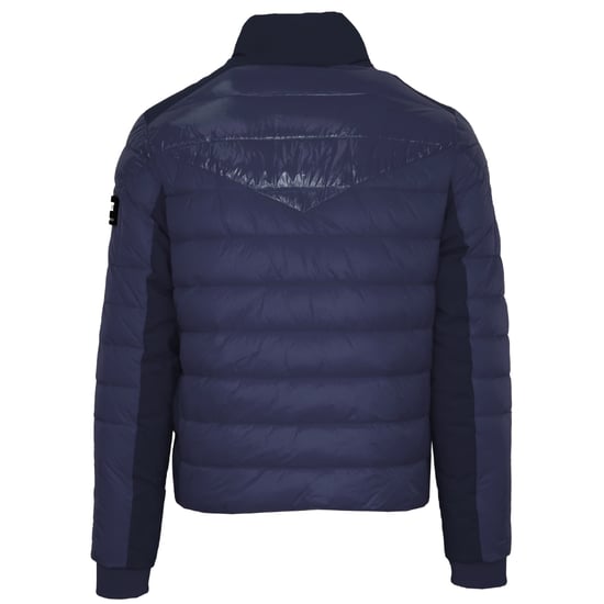 Plein Sport Schlichte gesteppte Jacke in Marineblau - Image 2
