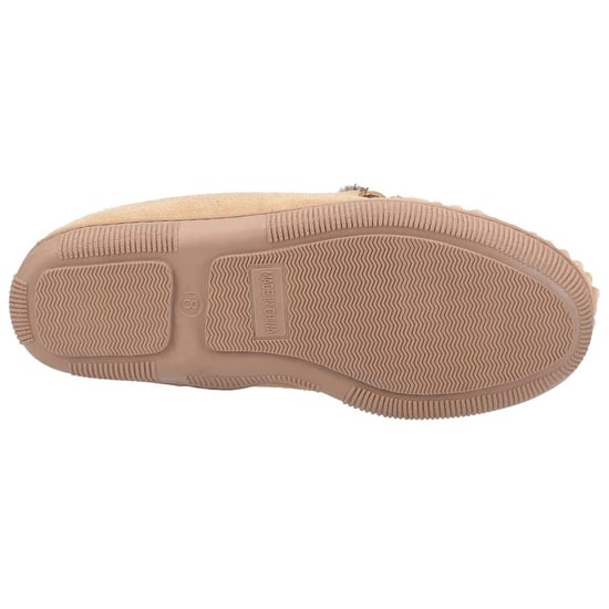 Hush Puppies Womens/Ladies Allie Slip On Leather Slipper (Tan)