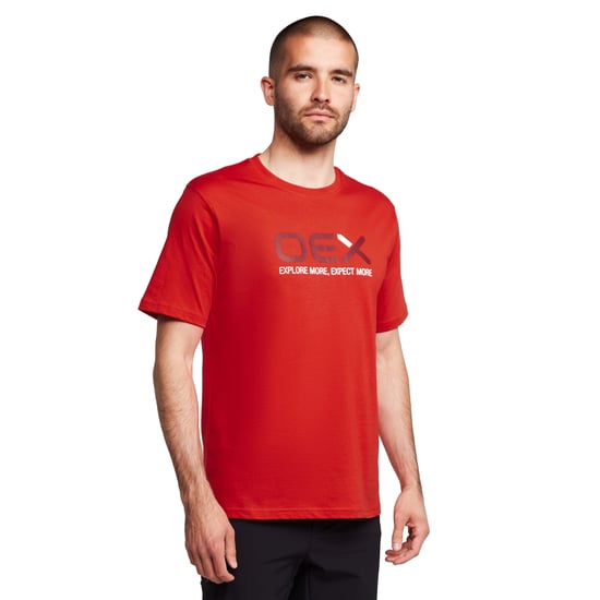 OEX Men's Explore Large Graphic Tee, Cotton Jersey T-Shirt