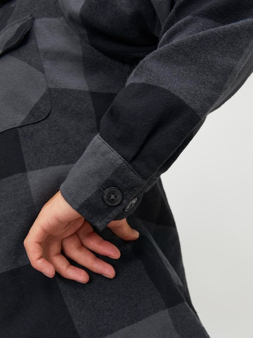 Produkt Dean Check Overshirt  Grau - Image 5