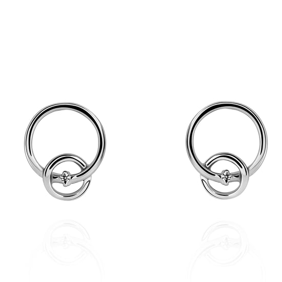 Orphelia 'Antoine' Damen-Set aus 925er Sterlingsilber: Halskette + Ohrringe + Ring – Silber SET-7503 - Image 3