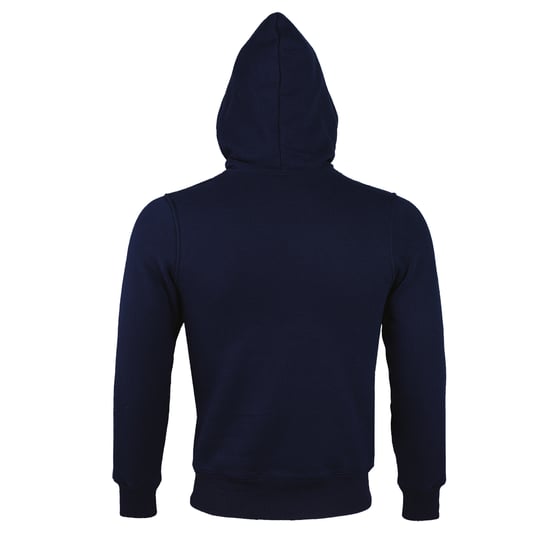 SOLS Sherpa Unisex Sweatshirt mit Kapuze und Reißverschluss (French Navy) - Image 2