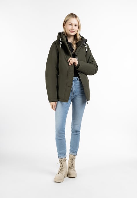 ICEBOUND Winterjacke Damen dunkeloliv - Image 2