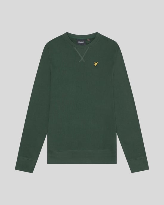 Sweatshirt mit Rundhalsausschnitt für Herren in Grün - Image 5
