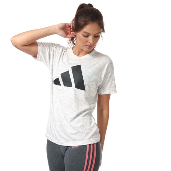 adidas Sport Inspired Winners 2.0 T-Shirt für Damen in Weiß Marl - Image 4