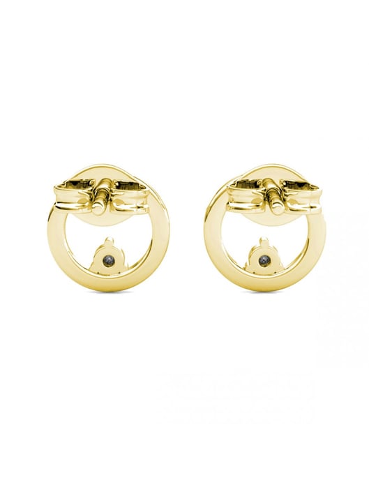 Clarine Ohrringe - Gold und Kristall - Image 5