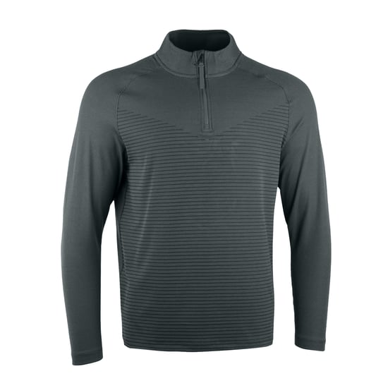 Nike - "Vapor" Oberteil mit halbem Reißverschluss für Herren (Dunkles Rauchgrau/Schwarz) - Image 1