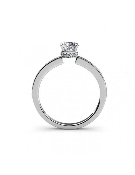 Elise Ring - Silber und Kristall - Image 5