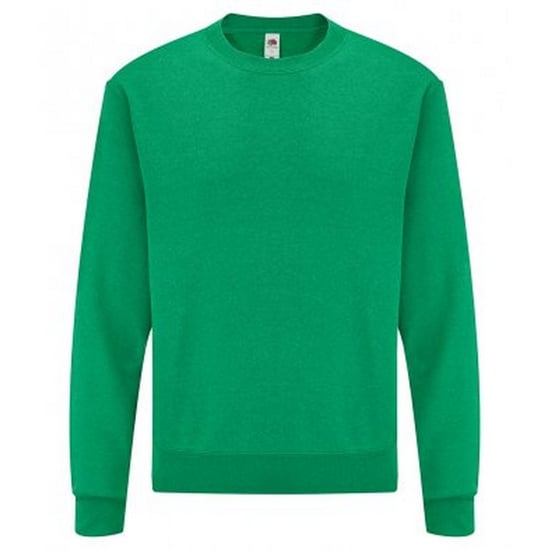 Fruit Of The Loom Herren Classic Drop Shoulder Sweatshirt (Heather Green) - Image 1