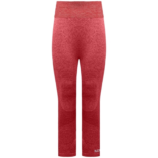 MyProtein Curve Damen Rote Hochgeschnittene 3/4 Leggings - Image 1