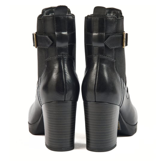 Pod Nala Leder/Textil Damenstiefel Schwarz - Image 2