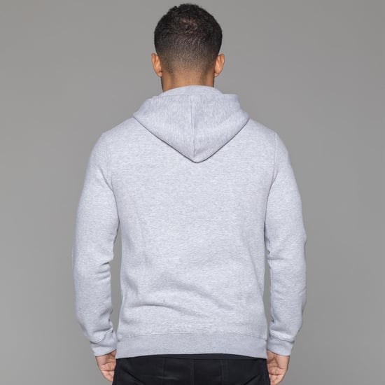 MYT Neue Herren Fleece Zip Up Hoodie Grau - Image 2