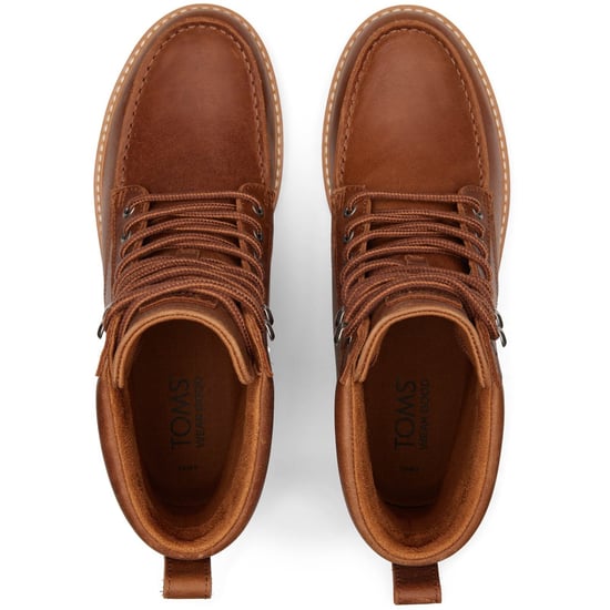 TOMS Palomar Leder Herren Stiefel Tan - Image 4