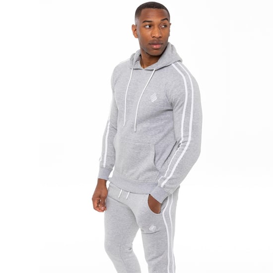 Gestreifter Herren Pullover Hoodie - Image 1