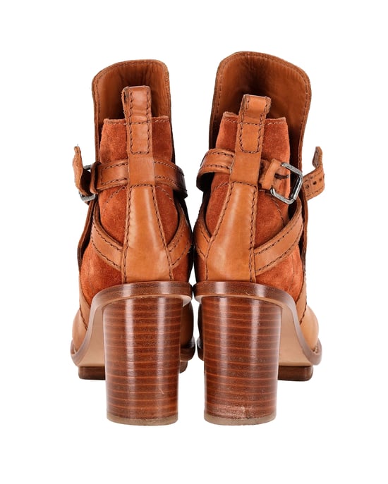 Acne Studios Cypress Con Stiefeletten aus braunem Leder - Image 4