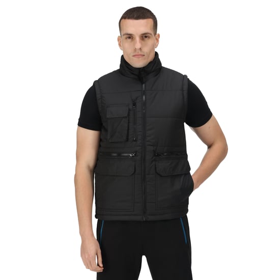 Regatta Mens Steller Thermo-Guard Bodywarmer / Gilet (Black)