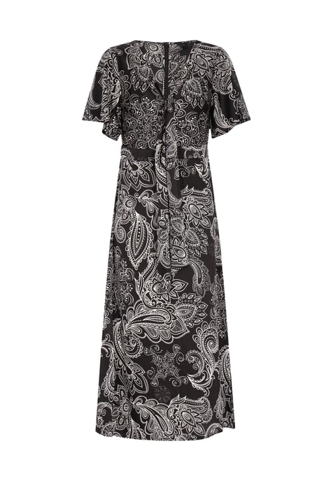 Dreimaster Kleid Damen Schwarz Weiss - Image 1